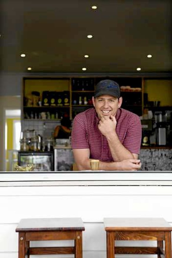 Brett Roland, owner of the soon-to-be renamed Little Brew on Latrobe Terrace, Paddington.