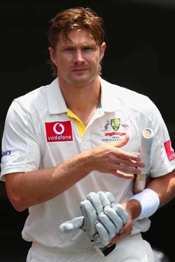 Didn't do his homework: Shane Watson.