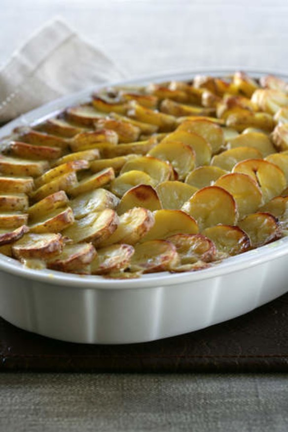 Fish and potato pie