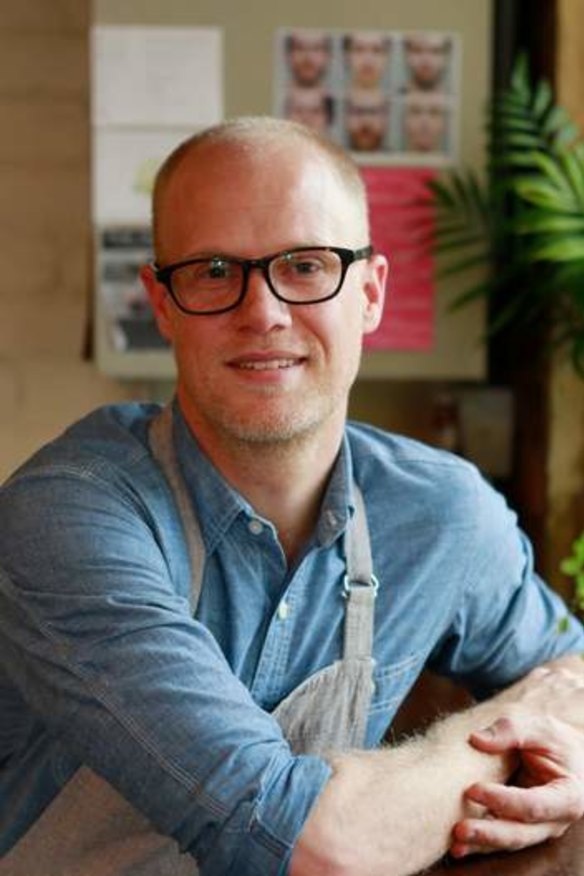 Dessert specialist Pierre Roelofs of Cafe Rosamond in Fitzroy.