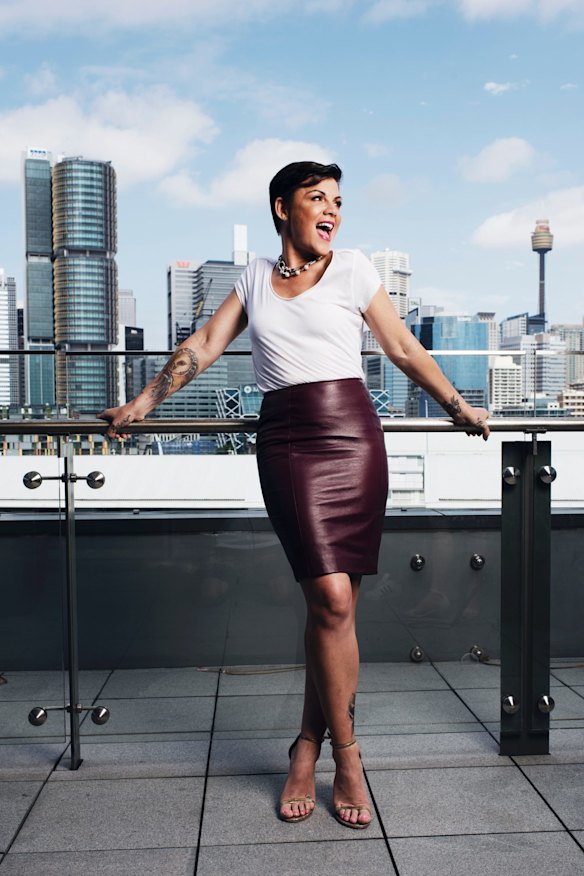 Rusciano says she doesn't feel the ratings pressure. 