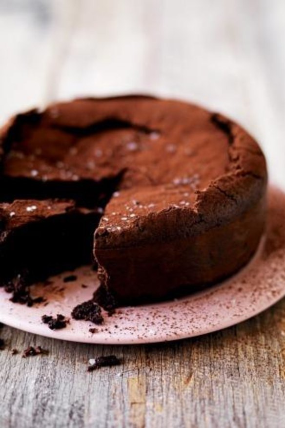 Justine Schofield's Flourless Chocolate Cake.