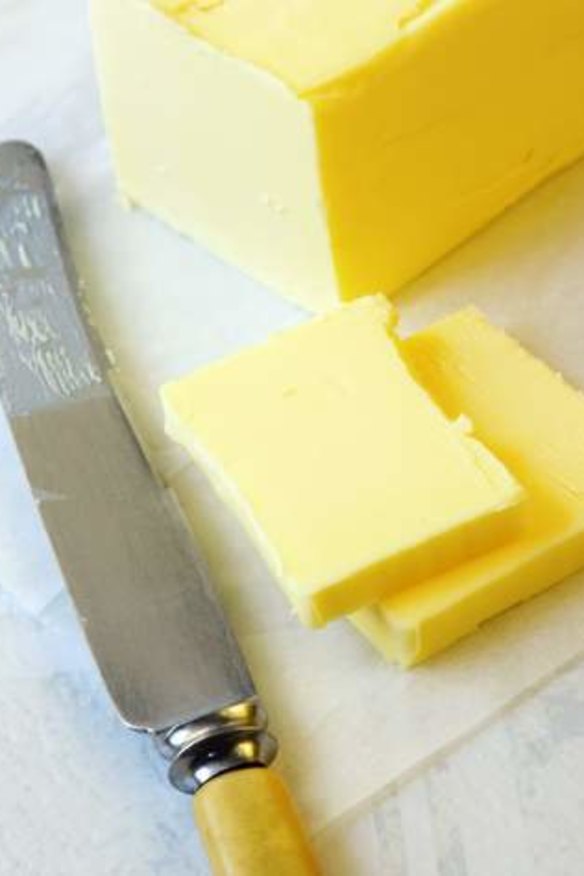 Gillespie suggests using butter instead of margarine.