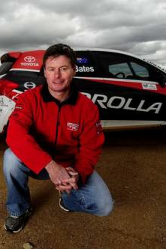 Rally legend Neal Bates awarded the Peter Brock medal