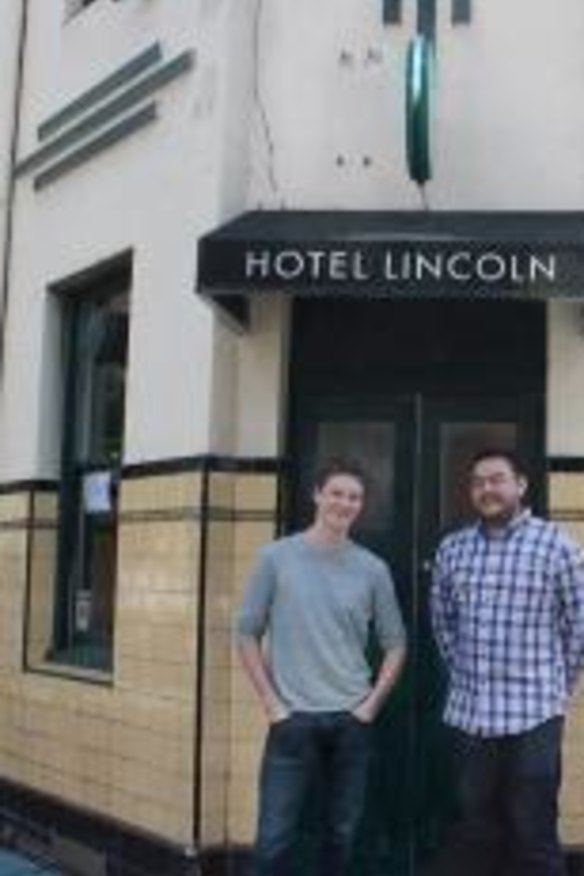 Spruce-up coming: Chef Lachlan Cameron will join former MoVida general manager Iain Ling at the Hotel Lincoln in Carlton. 