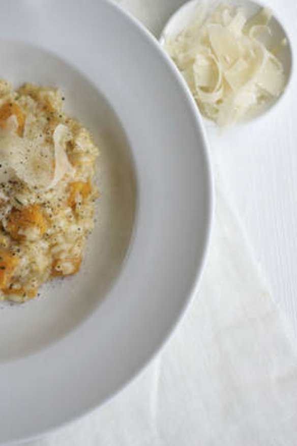 A pumpkin and mushroom risotto tops Ryan O'Keefe's list.