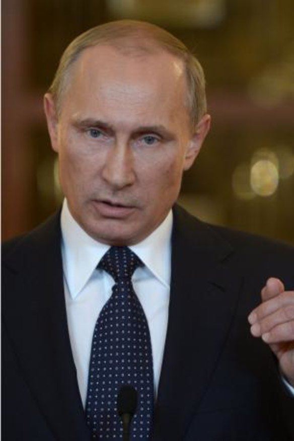 Russian President Vladimir Putin.