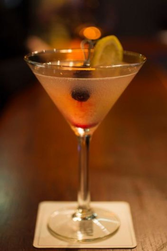 A "little myrtle" cocktail.