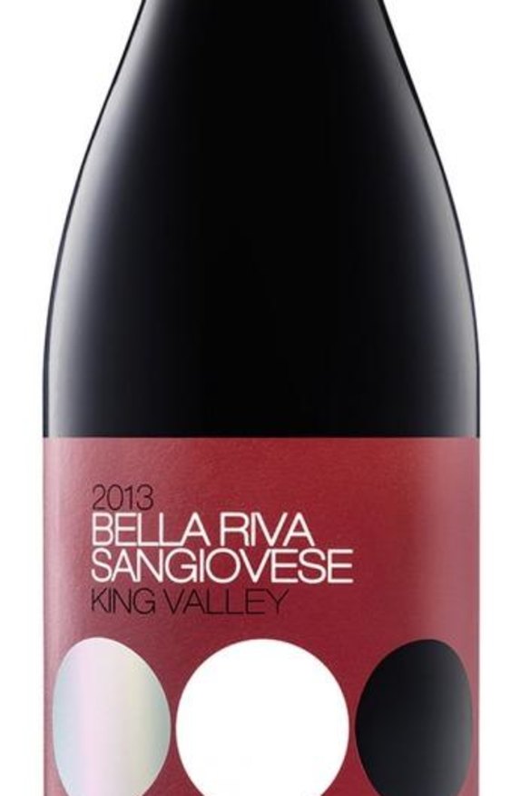 De Bortoli Bella Riva King Valley Sangiovese 2013 $16-$18.