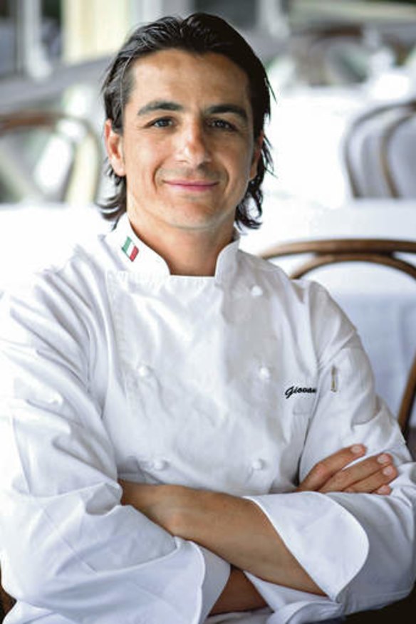 On show: Renowned chef Giovanni Pilu.