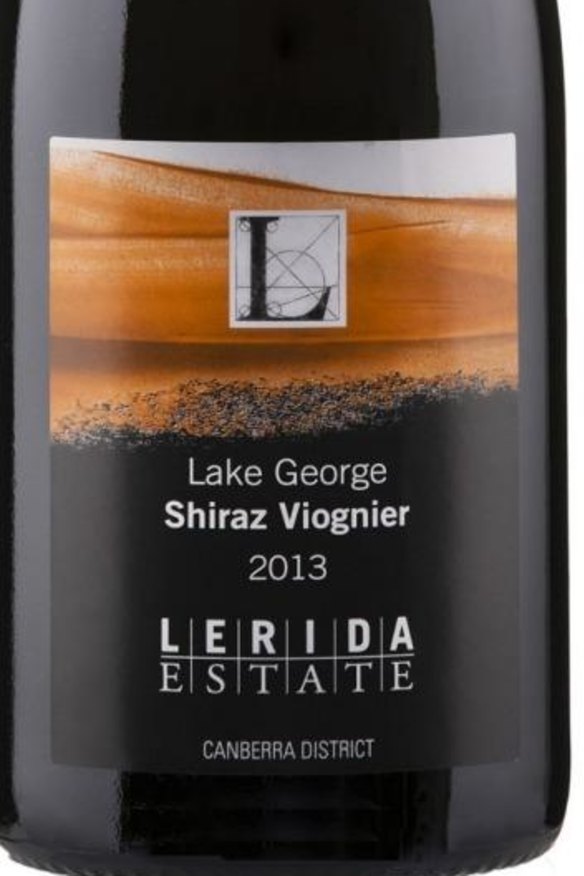 IWC trophy and gold medal: Lerida Estate's 2013 shiraz viognier.