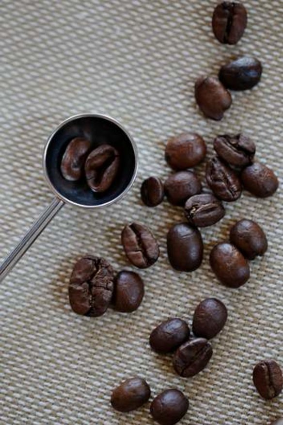 Black gold: Coffee beans.