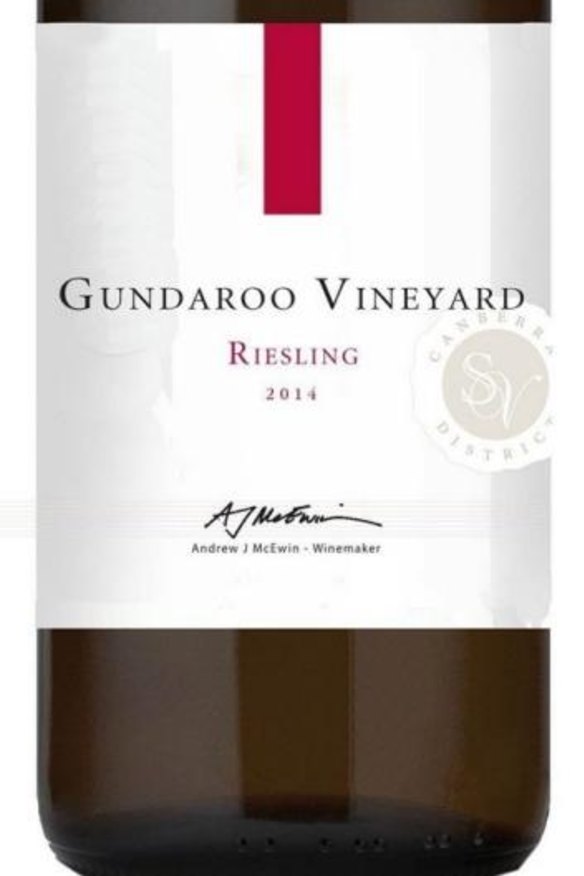  Capital Wines Gundaroo Vineyard Riesling 2014 Gundaroo, Canberra District, NSW