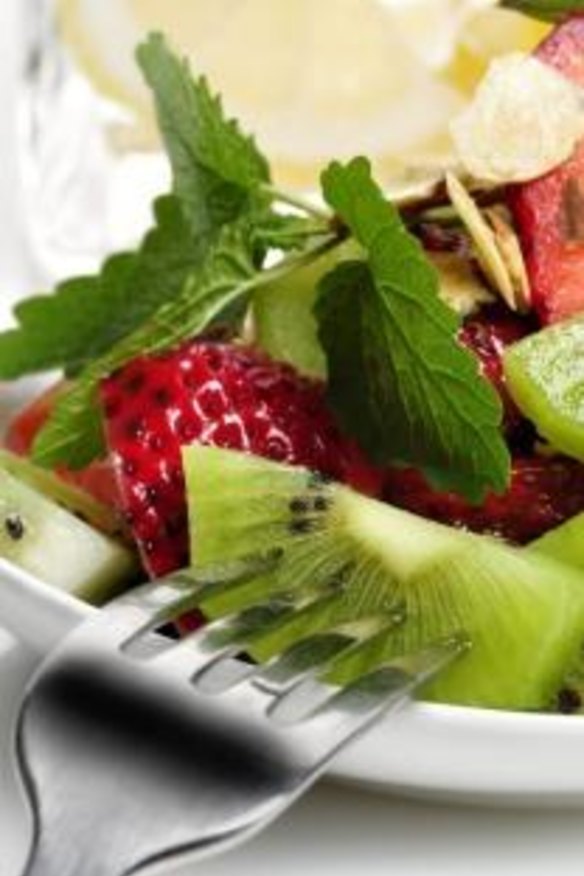 Classic combo: Kiwifruit makes a fantastic fruit salad.