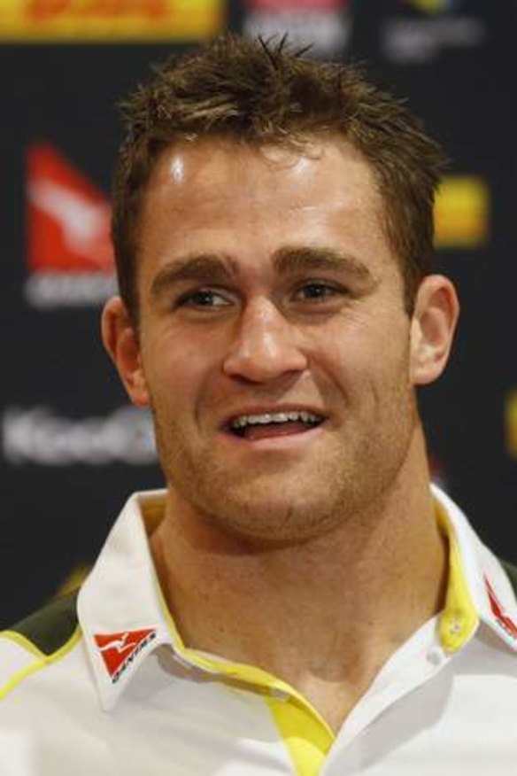 Vindicated: Wallabies captain James Horwill.