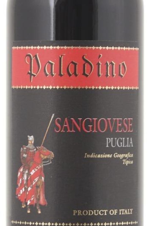 Paladino Puglia Sangiovese 2014 $15