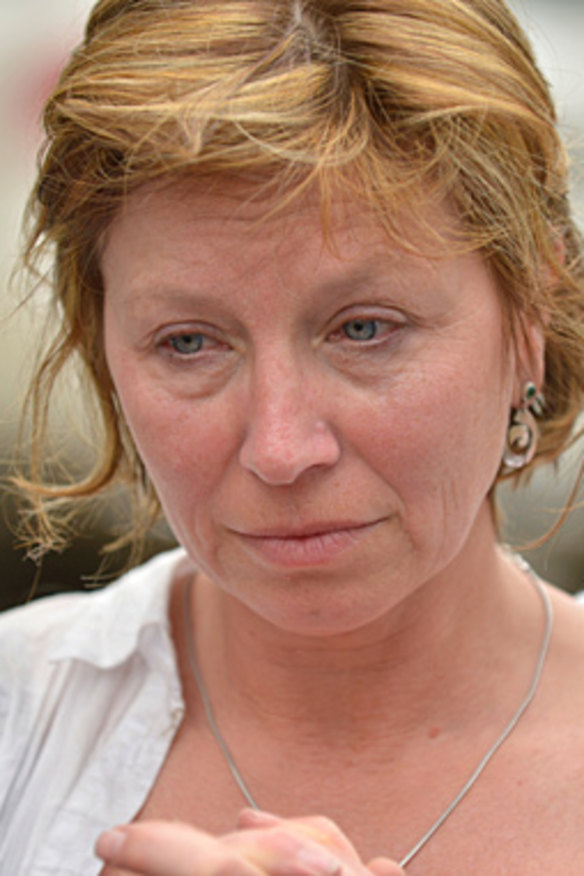 Rosie Batty talks to the media about her son and his troubled father who killed him.