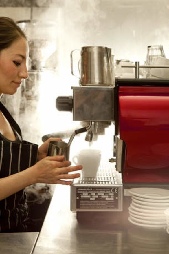 Most baristas use the touch method when steaming milk.