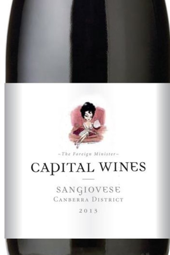 Capital Wines The Foreign Minister Canberra District sangiovese.