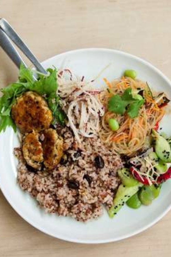 The 'complete lunch menu'.