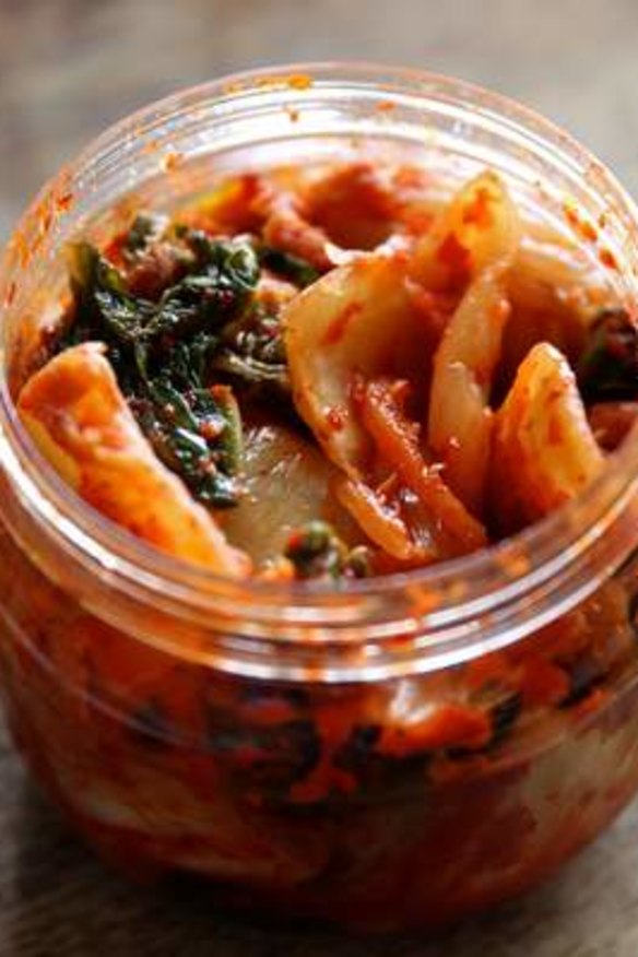 Kimchi lifts a dull meal in an instant.
