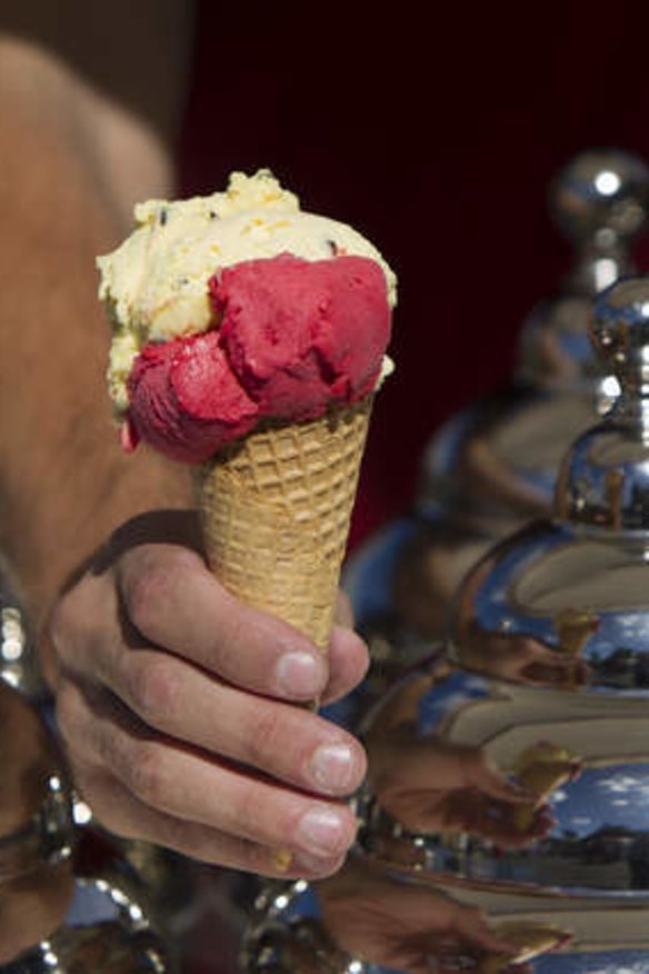 Lick it up: Genuinel Italian gelato.