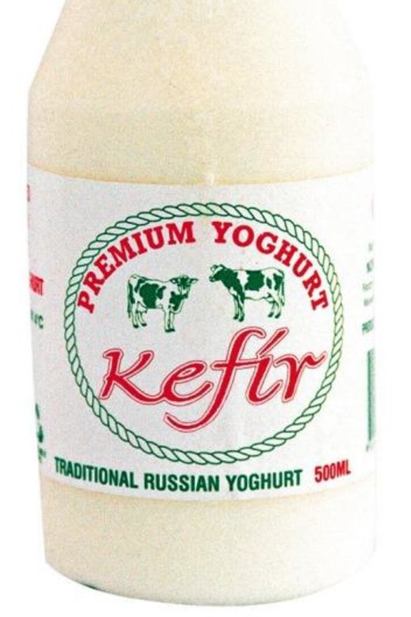 Traditional Russian kefir.