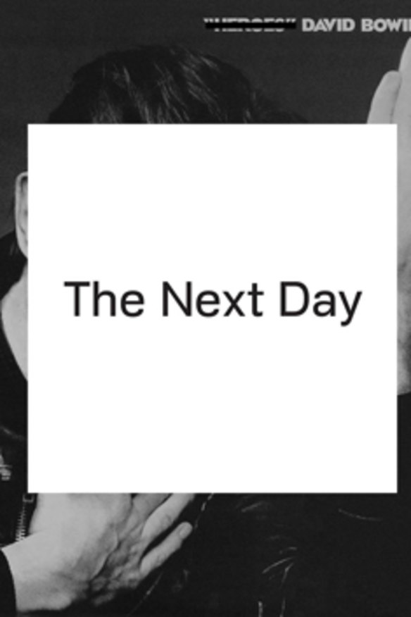 David Bowie's <i>The Next Day</i> album cover.