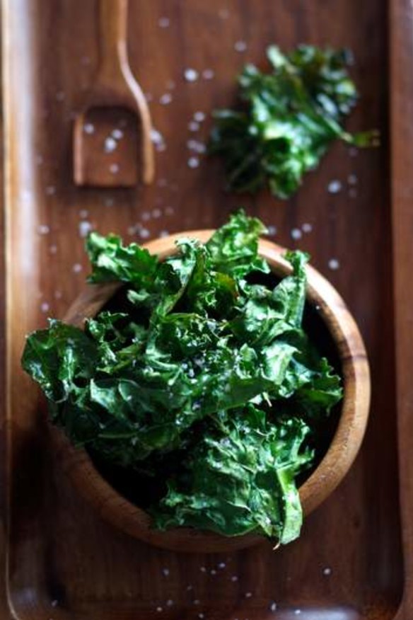 The age of kale: Kale chips are powerhouses of nutrients and vitamins.