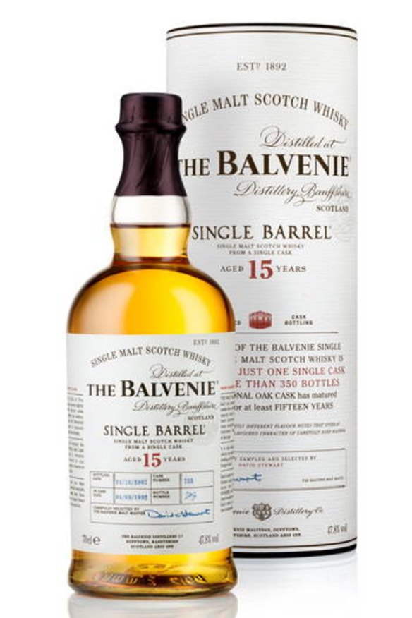 The Balvenie Single Barrel.