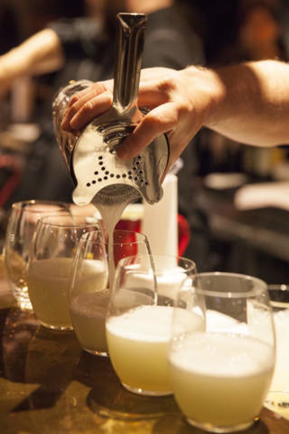 The Pisco sour has its own national day in Peru.
