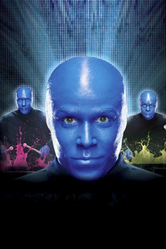 Being a Blue Man