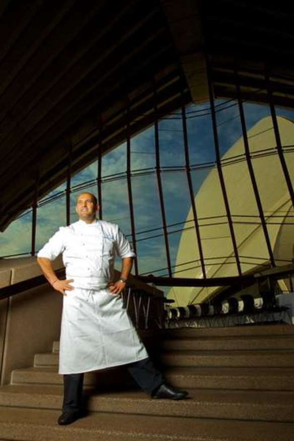 Departing at the end of the year ... Guillaume Brahimi has run a fine dining restaurant at the site for more than a decade.