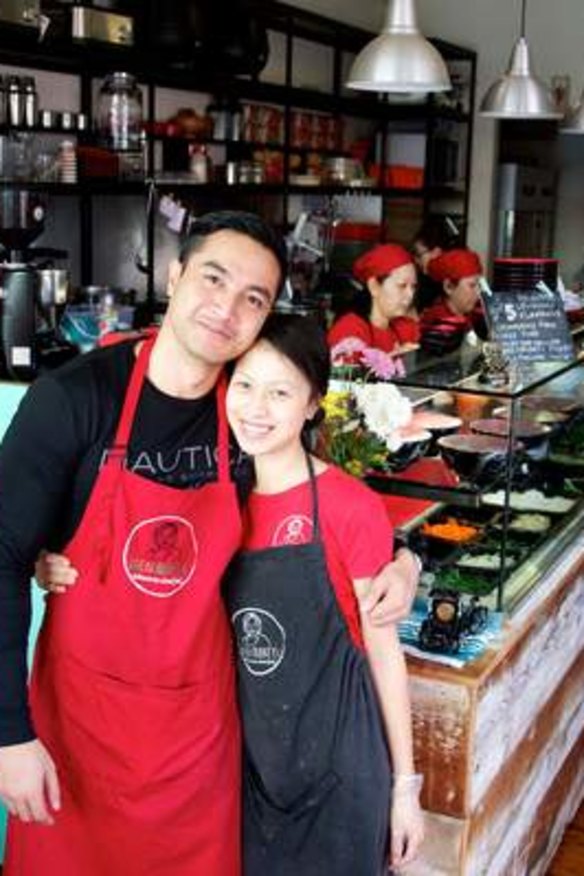 Michael and Mai Le, the owners of Great Aunty Three.