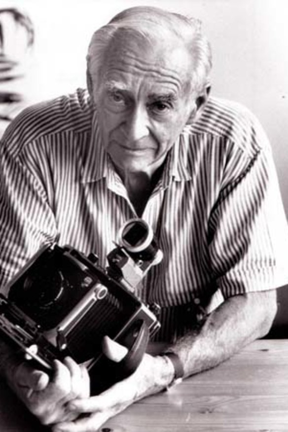 Refused to reveal his favourite image when asked in interviews: Photographer Max Dupain.