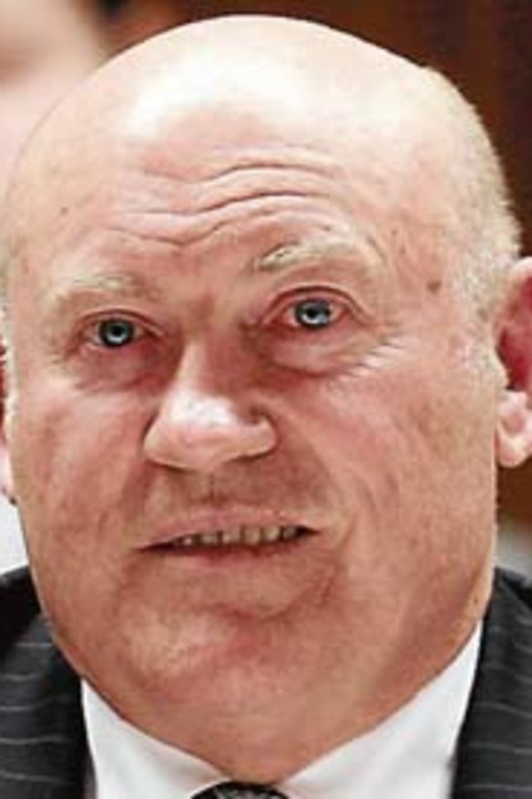 Ian Macdonald ... under fire.