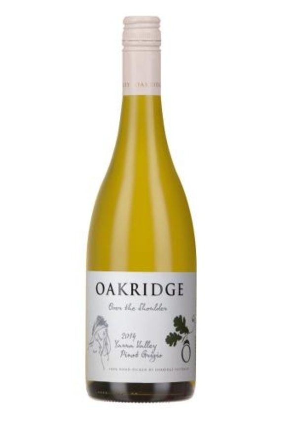 Oakridge Over The Shoulder Pinot Grigio, Yarra Valley 2014.
