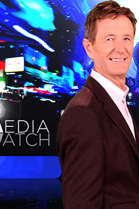 <i>Media Watch</i> host Paul Barry.
