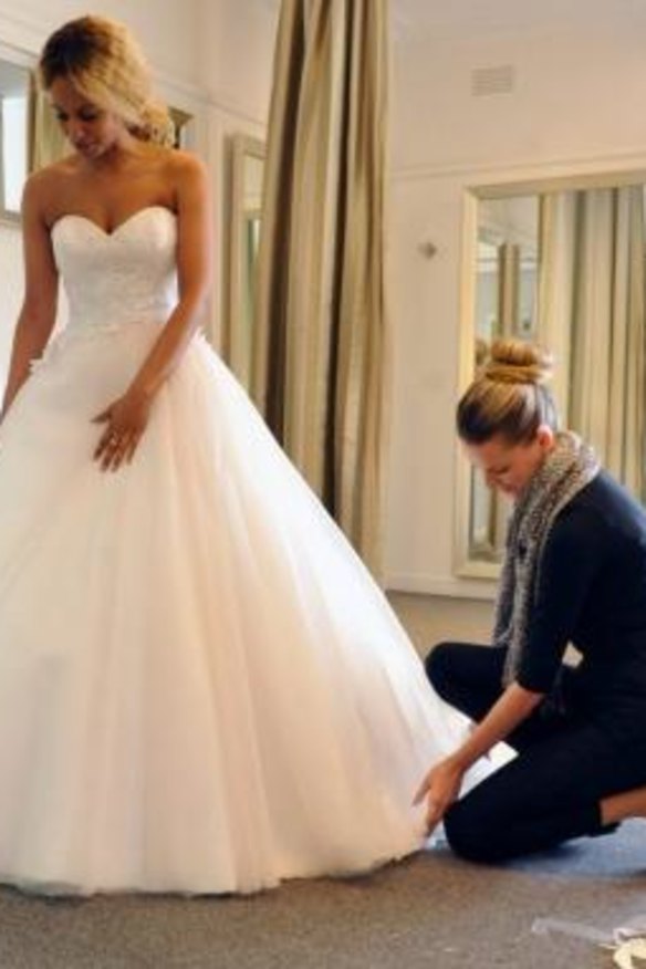 Zoe on Australia's <i>Married at First Sight</i>. 