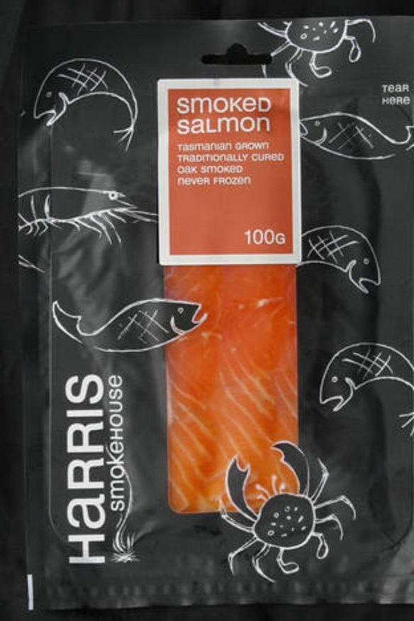 Luscious: Harris smokehouse smoked salmon.