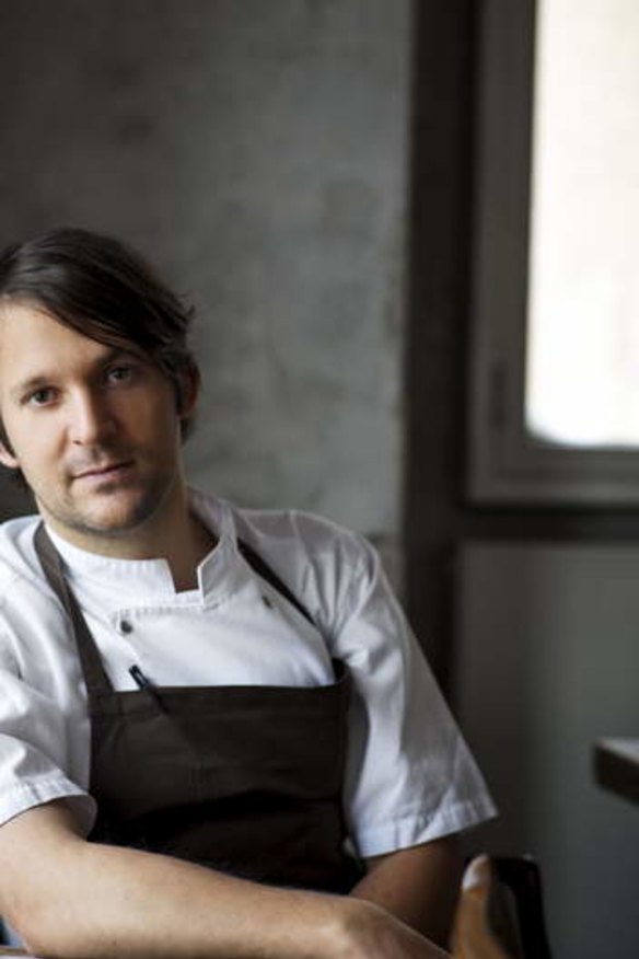 In town for Good Food Month ... Noma's chef Rene Redzepi.