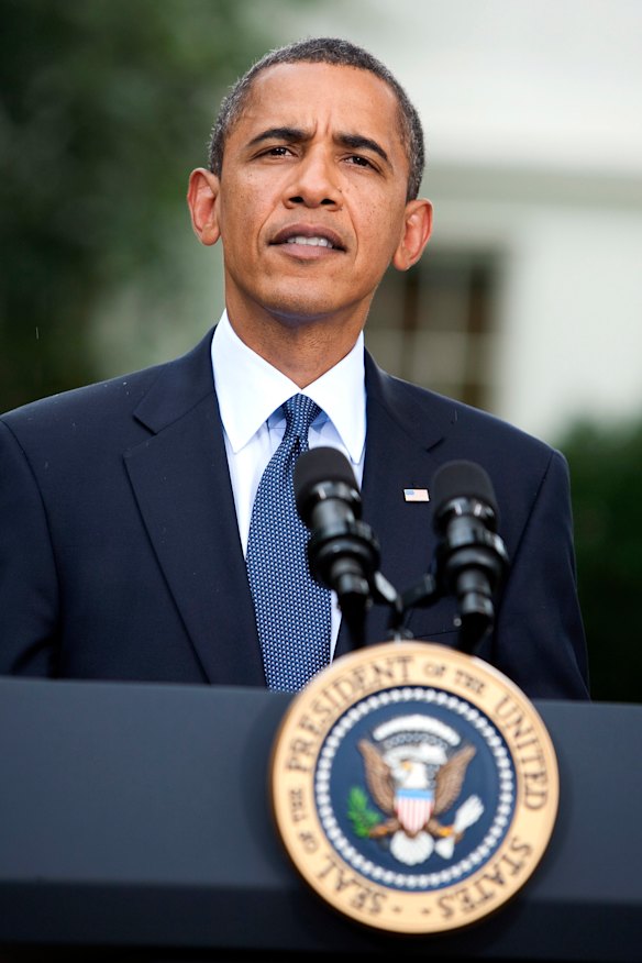 Then US president Barack Obama in 2010: his bailout of Wall Street banks following the GFC was a disappointment, says Stiglitz: "He approached it from a very conservative viewpoint." 