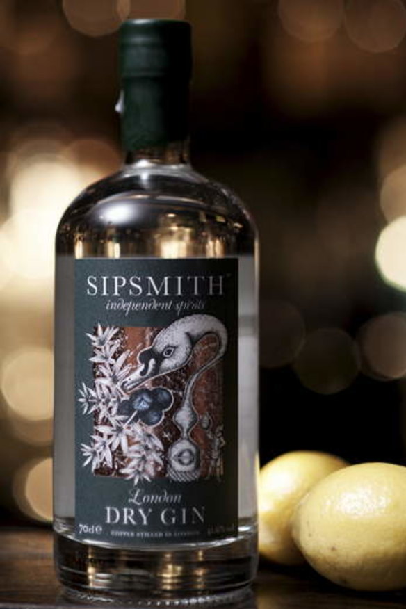 Sipsmith gin.