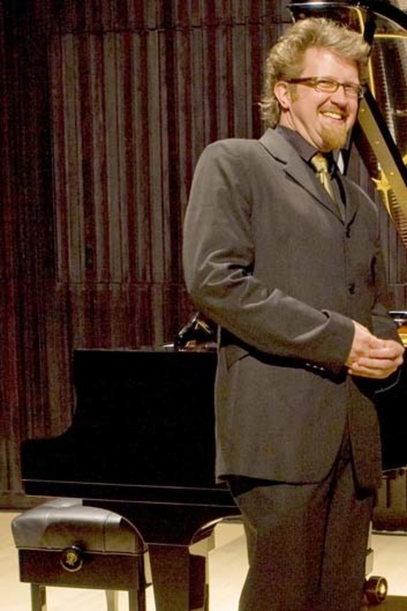 Composer Iain Grandage always remembers to pack his cello.