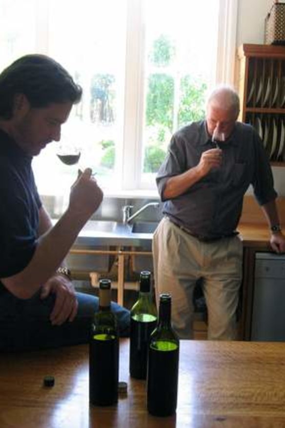 Partners: Winemaker Pascal Marchand and Jeff Burch owner and vigneron of Howard Park and Mad Fish Wines.