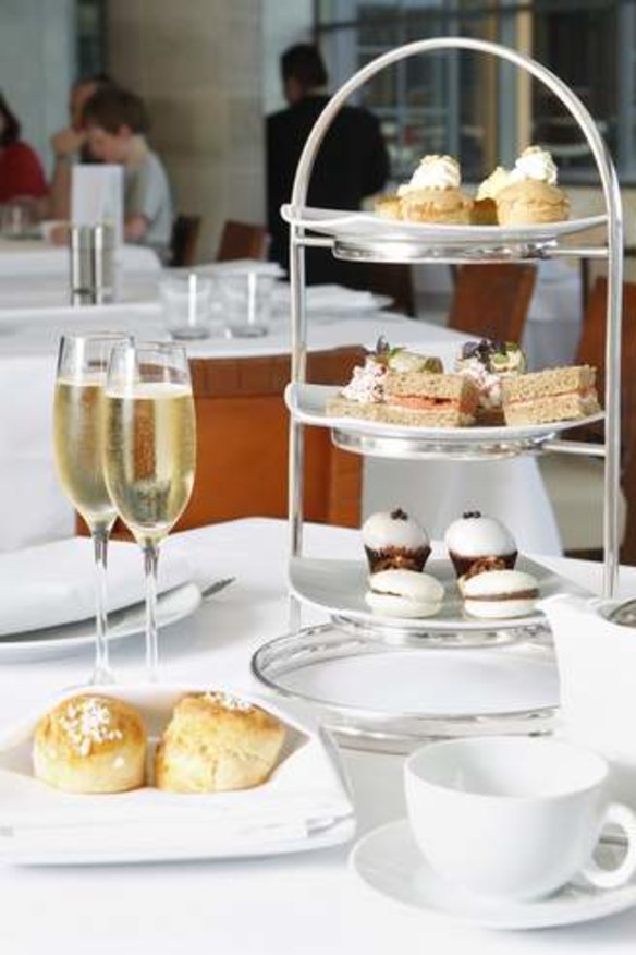 Many afternoon tea packages include a glass of sparkling wine.