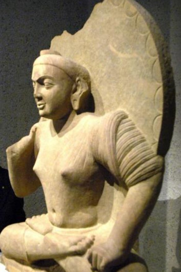 The second century Buddha which was purchased by the NGA in 2007.