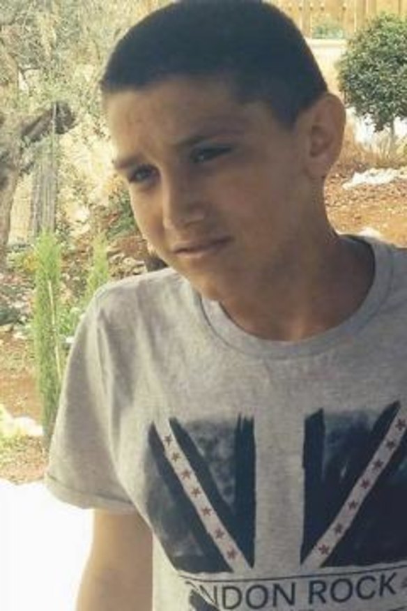 Fatality: Mohammed Karaka, 13, was killed by anti-tank fire from Syria.
