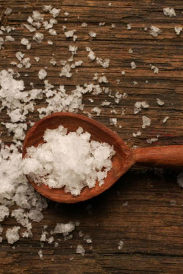 Taste test: Season as you go and if you over-salt, increase the mass.