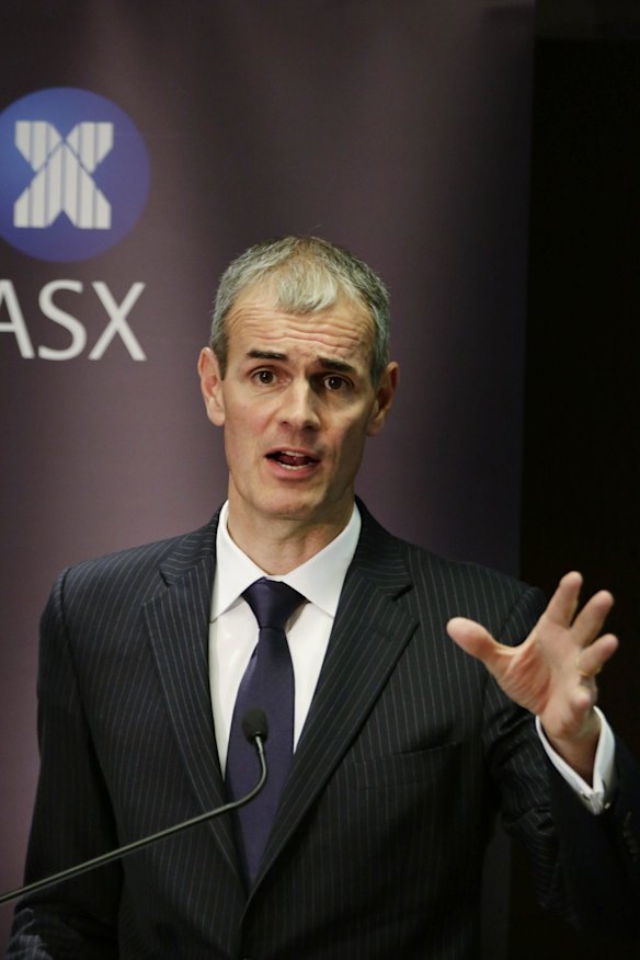 Tabcorp's boss at the time of the alleged payment, Elmer Funke Kupper, resigned last month from his role as ASX chief.